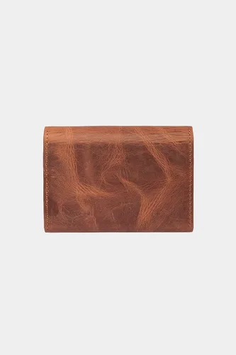 Vista 21 de grande Estuches para tarjetas 3639, Naranja, Tarjetero de cuero con cierre magnético, cartera pequeña de acordeón para mujer