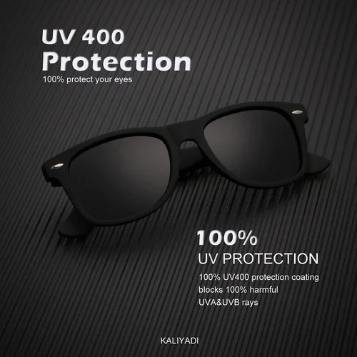 Vista 2 de Lentes de sol polarizados para hombres y mujeres acabado mate lentes espejados de color bloqueo UV al 100 paquete de 3