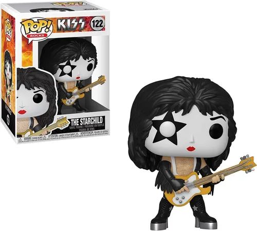 Vista 4 de FunKo Pop! Rocks: KISS Figuras coleccionables de vinilo, 3.75 pulgadas (juego de 4)