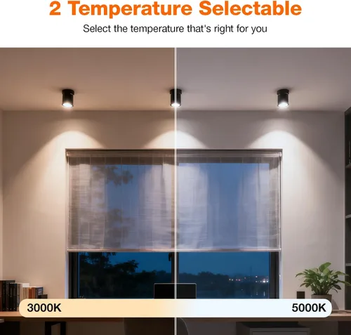 Vista 3 de Sylvania - Bombilla LED TruWave Serie Natural PAR16, equivalente a 50 W, eficiente 6 W, base media, regulable, 5000 K, luz diurna, 1 paquete (40931)