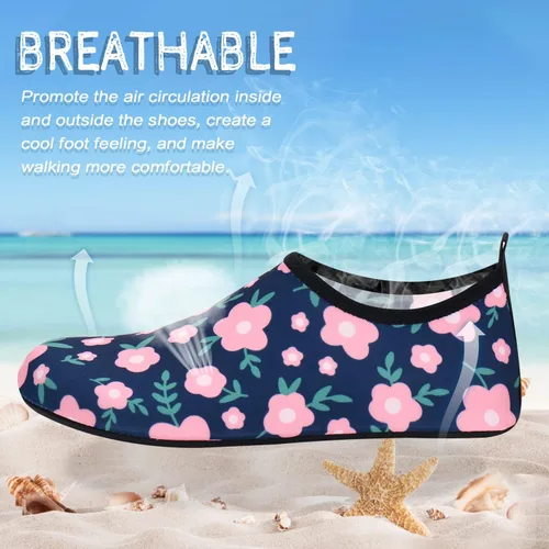 Vista 3 de ANLUKE - Zapatos para agua, de secado rápido, ideales para yoga acuático, playa, natación, surf, para mujeres y hombres