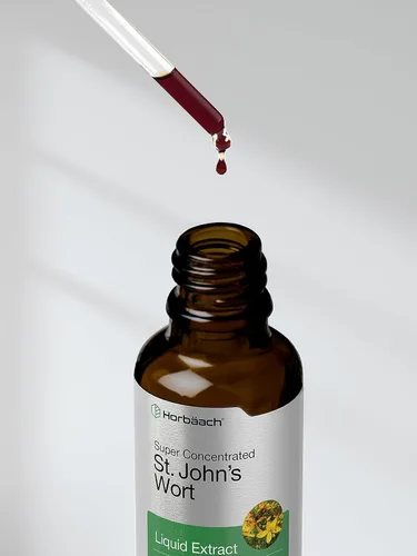 Vista 7 de Horbäach St Johns Wort Tintura 2 onzas líquidas Sin alcohol