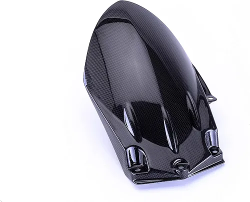 Vista 2 de Bestem Defensa de fibra de carbono trasero Hugger para Triumph Speed Triple 1050 2008-2010