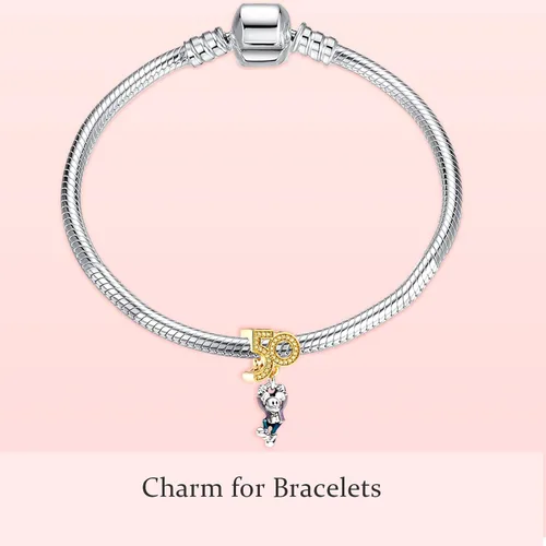 Vista 4 de MITSOKU Heart Art Line Man Dog Pumpkin Flowers Dangle Pendants Beads for Women Bracelets Necklaces 925 Sterling Silver Spider-Hero Man Charms
