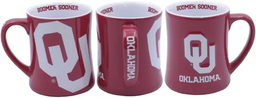 Vista 3 de RFSJ Taza de cerámica de 16 onzas con relieve (3D) (Alabama) - Se incluye una taza