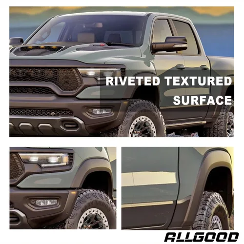 Vista 8 de ALLGOOD Guardabarros de rueda compatibles con Chevy Silverado 1500 2007-2013 Fleetside de 69.3 pulgadas para cama corta de doble cabina, solo