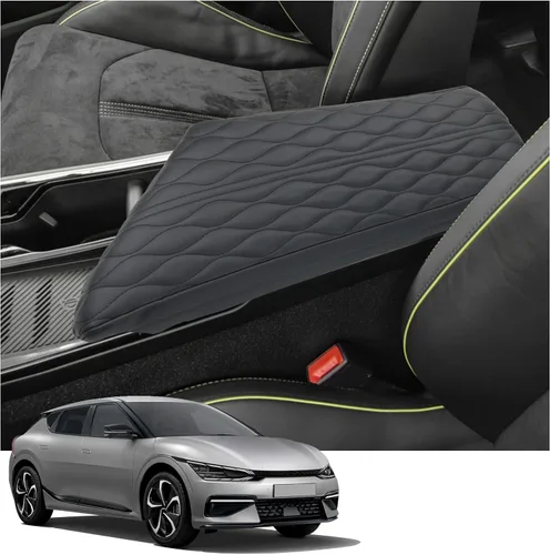 Vista 31 de YEE PIN Funda para reposabrazos central de automóvil, funda para tapa de consola Rogue X-Trail 2014-2019, caja de reposabrazos de consola central