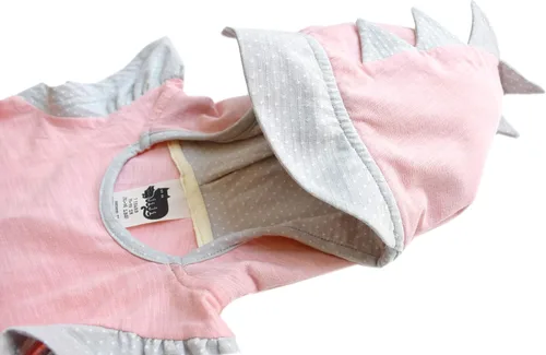 Vista 3 de Mini Jiji T-Rex Dino - Sudadera con capucha para niños y niñas de 1 a 8 años