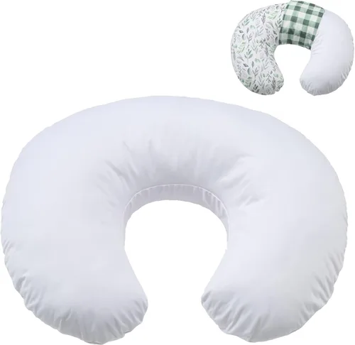 Vista 7 de Winmany Funda de almohada de lactancia impermeable para bebé, funda de almohada para lactancia materna, funda suave reemplazable para niños y niñas