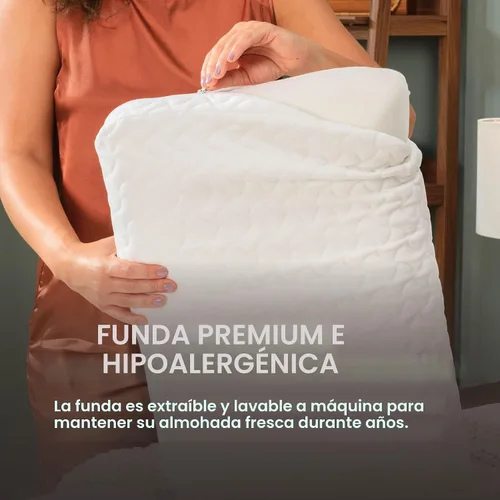 Vista 7 de Tempur-Pedic TEMPUR-Cloud Almohada para dormir, estándar, color blanco