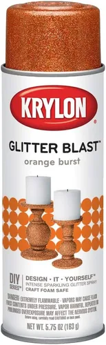 Vista 19 de Krylon K03806A00 Glitter Blast Pintura en aerosol con diamantina para proyectos de manualidades, Rojo Bomba de Cereza, 5.75 oz