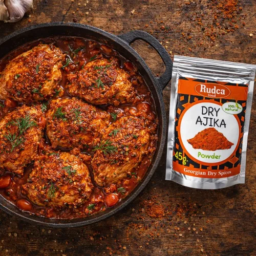 Vista 6 de Rudca Food Mezcla de especias secas Adjika - 1.59 oz (45 g)