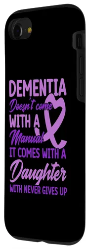 Vista 24 de iPhone 14 End Alz Alzheimer Concientización Demencia Hija Nunca Renuncia Caso