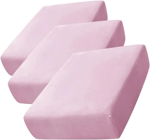 Vista 42 de CONRUSER Funda de cojín elástica de terciopelo suave, funda de cojín de felpa de terciopelo suave, fundas de sofá, protector de muebles con parte