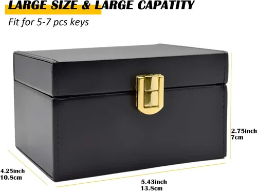 Vista 5 de briidea Caja Faraday Protectora de Llavero, Caja de Bloqueo de Señal RFID, Caja de Blindaje de Bloqueo de Señal Faraday para Llave de Coche