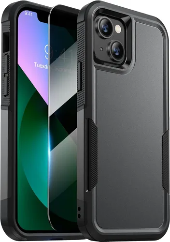 Vista 86 de Diaclara Funda diseñada para iPhone 12/iPhone 12 Pro, [con protector de pantalla de privacidad] [antiespía]