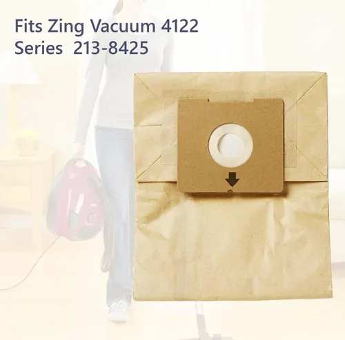 Vista 2 de Paquete de 3 bolsas de vacío Zing Canister para Bissell Modelo 4122, 2138425, 2154