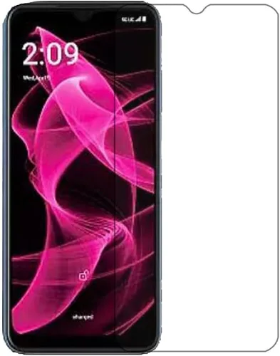 Vista 2 de [Paquete de 2 protectores de pantalla de vidrio templado Frontier Protector protector para T-Mobile Revvl 6X Pro 5G 2023