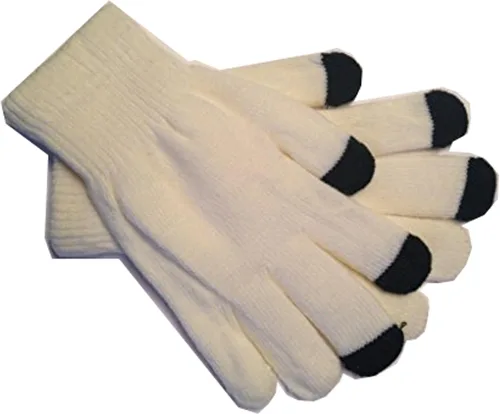 Vista 9 de IT'S RIDIC! Guantes de invierno elásticos para pantalla táctilmensajes de texto con una textura suave. Solo lo suficientemente gruesos como