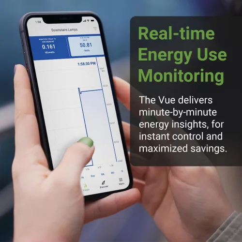 Vista 4 de Emporia Monitor de energía con 16 sensores + 4 enchufes inteligentes, seguimiento del uso de electricidad en todo el hogar y control en tiempo real