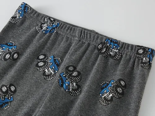 Vista 6 de Dolphin&Fish Pijama completa de manga larga para niños y niñas