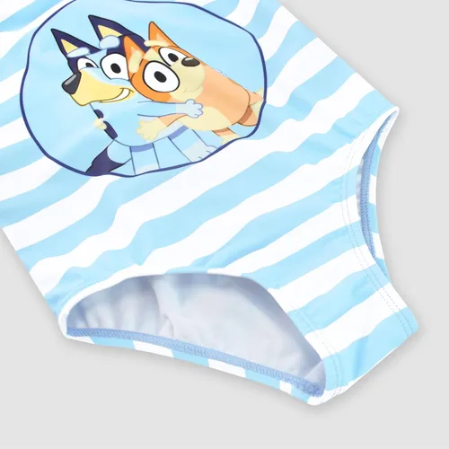 Vista 8 de Bluey Traje de baño para niñas Bañador de Bingo Azul Bañadores para niños Producto Oficial