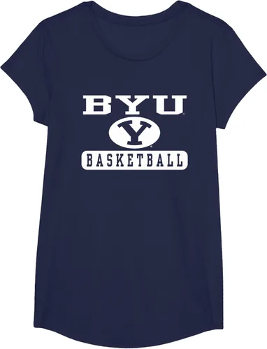 Vista 4 de BYU Cougars - Camiseta de baloncesto con licencia oficial, Azul