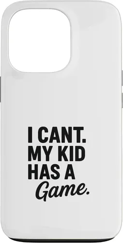 Vista 10 de I Can’t My Kid Has A Game Funny Parent Design Case for iPhone 16