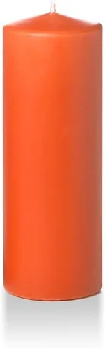 Vista 10 de yummi Caja de 12 velas redondas blancas de 3" x 4