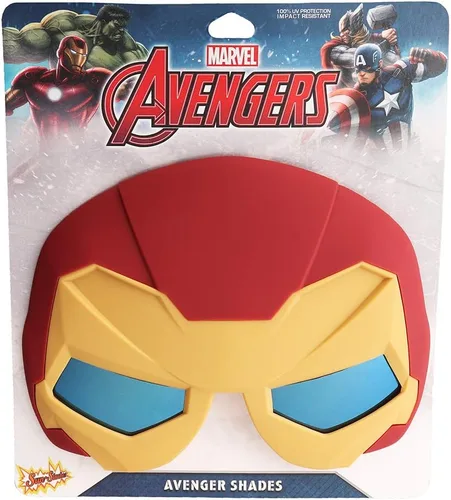 Vista 2 de Gafas de sol para disfraz del equipo Stark Iron Man Sun-Staches Party Favors UV400