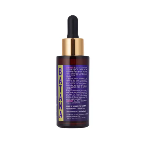 Vista 2 de Bloom N Curls - Aceite de batana para cabello y cuero cabelludo, 100% orgánico, prensado en frío, aceite hondureño puro, promueve el crecimiento