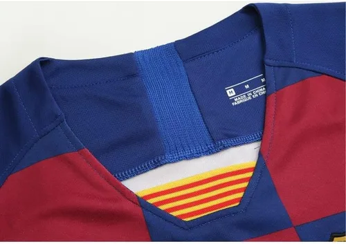 Vista 2 de HappxixiTM Camiseta de fútbol transpirable de secado rápido con diseño de tres estrellas para aficionados al fútbol BarcaArgentina