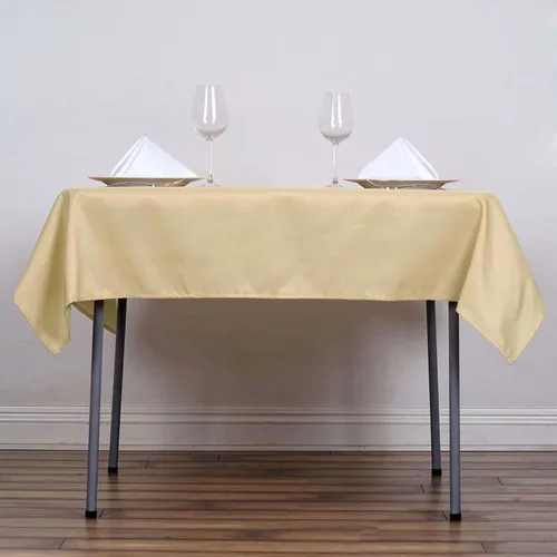 Vista 6 de Efavormart - Mantel rectangular de poliéster, 90 x 156 pulgadas, color borgoña, 5 unidades, para bodas, fiestas, restaurantes