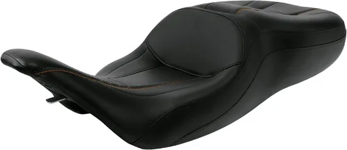 Vista 11 de TCT-MOTORPARTS Almohada de Asiento para Conductor y Pasajero Negro Compatible con Harley Touring Electra Glide Ultra Classic Standard FLHTC 1997-2007