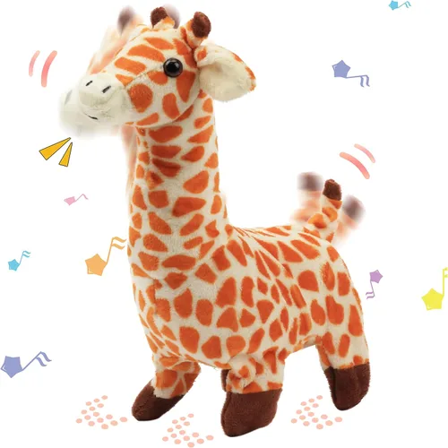Vista 36 de Hopearl - Conejo saltarín con campana, interactivo, mascota electrónica de peluche con sonidos y movimientos, orejas que se mueven y nariz que se