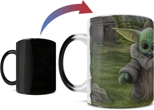 Vista 27 de Morphing Mugs Star Wars - The Book of Boba Fett - Un nuevo comienzo - Una taza sensible al calor de 16 onzas - Imagen completa revelada cuando se