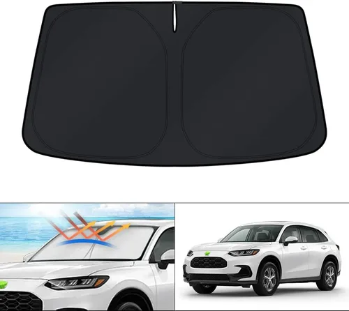 Vista 21 de KUST Parasol para parabrisas para BMW X1 F48 2016, 2017, 2018, 2019, 2020, 2021, 2022, accesorios de ajuste personalizado, parasol plegable