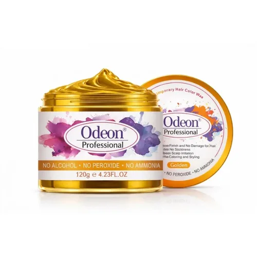 Vista 12 de Odeon Cera negra para el cabello, tinte temporal natural, lavable con cera de abejas y árbol de té, sin daños, sin alcohol, sin peróxido y sin Negro