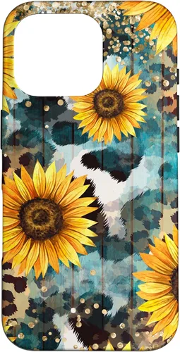 Vista 20 de Funda Boho Western de piel de vaca para iPhone 12 Pro Max