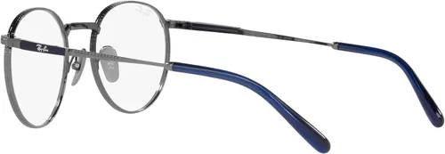 Vista 5 de Ray-Ban RX8237v - Marcos redondos de titanio con receta