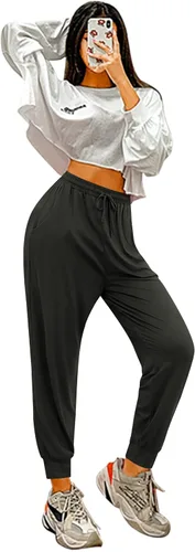 Vista 2 de Envlon Womens Yoga Sweatpants Loose Lightweight Workout Joggers Pants Drawstring Comfy Casual Lounge Pants with Pockets