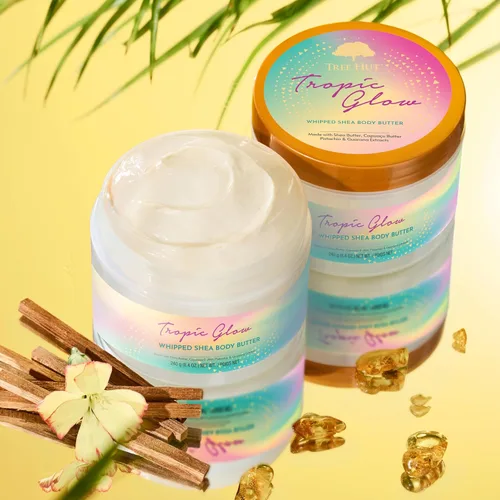 Vista 36 de Tree Hut, manteca corporal batida de karité Coco Colada, 8.4 onzas, con manteca de karité natural para el cuidado corporal esencial nutritivo