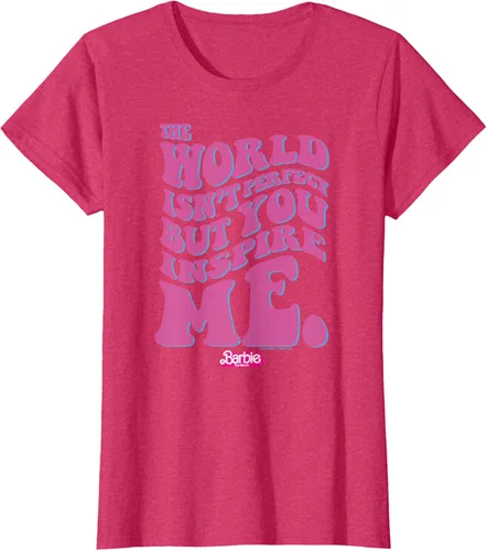 Vista 9 de Barbie Camiseta The Movie - You Inspire Me, Negro