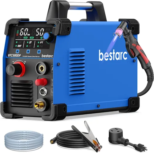 Vista 17 de Bestarc Plasma Cutter Machine, Pilot Arc, 50A IGBT 110V 220V Dual Voltage
