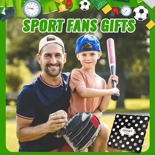 Vista 5 de Zmart Gifts for Sports Lovers - Running Yoga Dance Skater Fishing Gifts, Funny Socks