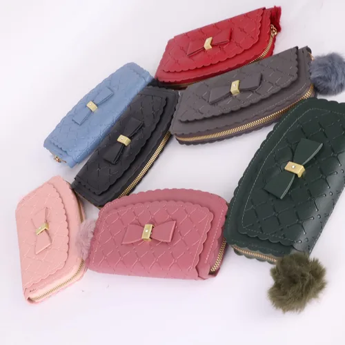 Vista 4 de SAQIANG Cartera de señoras 35, Verde, Cartera para mujer
