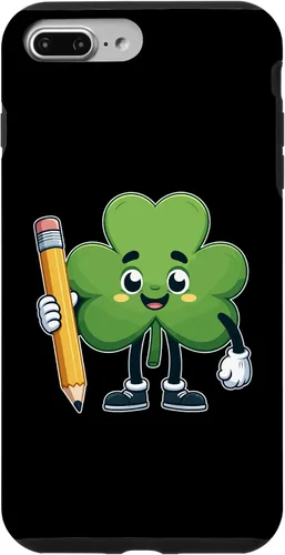Vista 9 de Funda para iPhone 14 Pro Max Cute St Patrick Day Shamrock Lucky Teacher Saint Pattys Kids