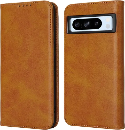 Vista 17 de Havaya Funda tipo cartera para Google Pixel 6 Pro con tarjetero para Pixel 6 Pro 5G, funda abatible con ranuras para tarjetas de crédito, piel