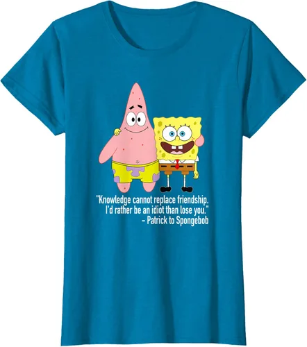 Vista 67 de Mademark x SpongeBob SquarePants - Patrick & SpongeBob - Camiseta de la amistad Asfalto