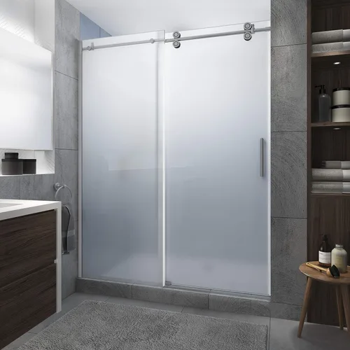 Vista 23 de Aston SDR978EZ.UC-ORB-4880-L Langham XL Puerta de ducha, bronce aceitado, transparente-izquierda